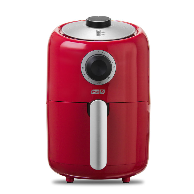 Friteuse à air compacte de 2 pte, Rouge
