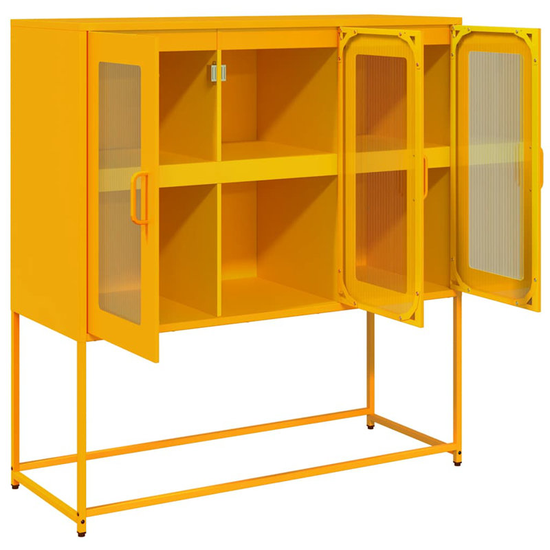 Bendjy 100.5cm Sideboard, Mustard Yellow