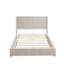 Structure de lit plateforme en bois massif avec tête de lit haute, aucun sommier requis, assemblage facile-1141077835-1141077832