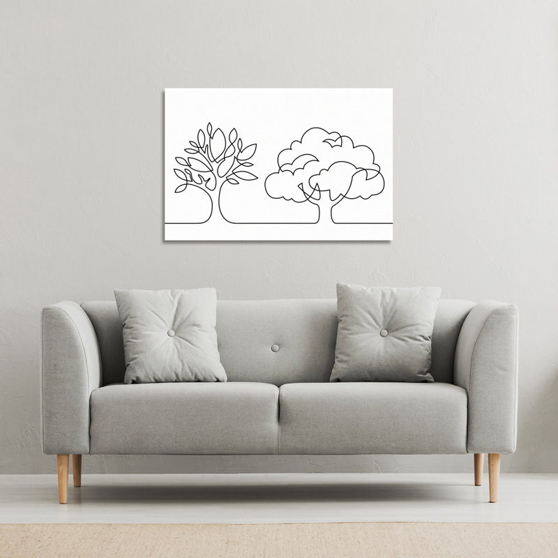 1 Piece Wrapped Canvas Wall Art
