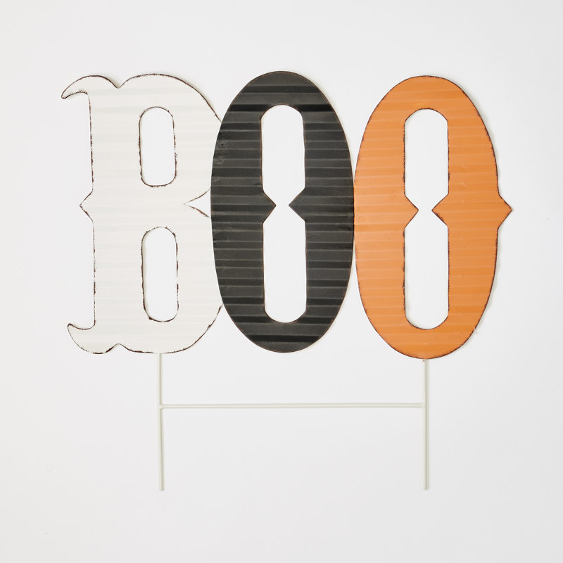 Piquet de jardin Boo Halloween