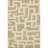 Premium Machine Washable Prisco Gold Rug-1166327424