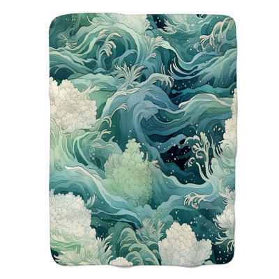 Classic Waves - 1 Piece Premium Blanket
