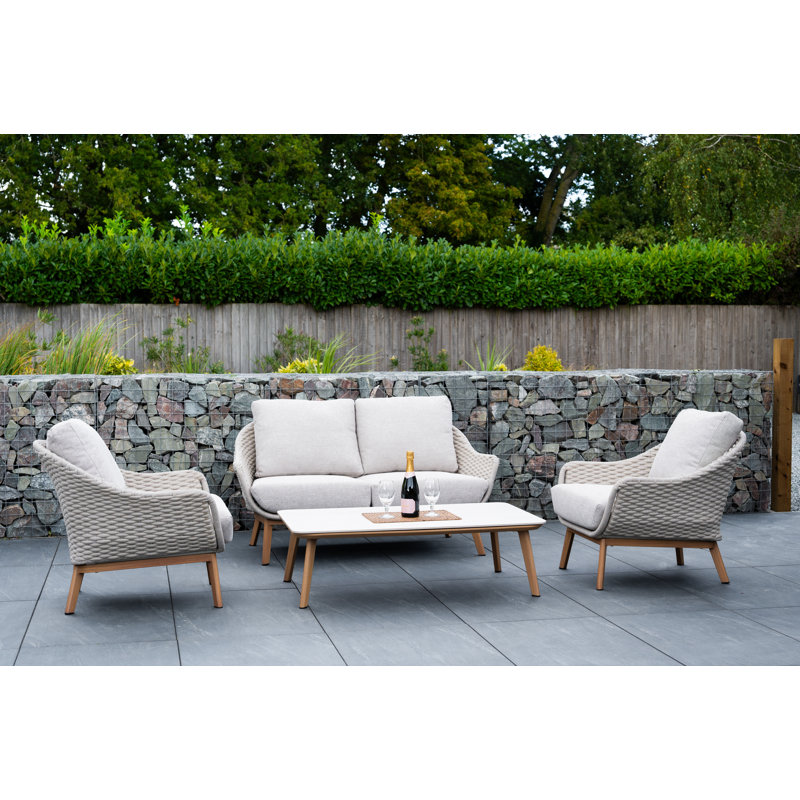 Camberley Thick Rope Weave Sofa Set