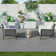 Hudson 3-Piece Patio Sets With End Table