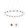 Seduction 20 Light Crystal LED Pendant