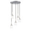Luminaire suspendu tambour grappe 5 lumières Romona-1734378727-1734378779