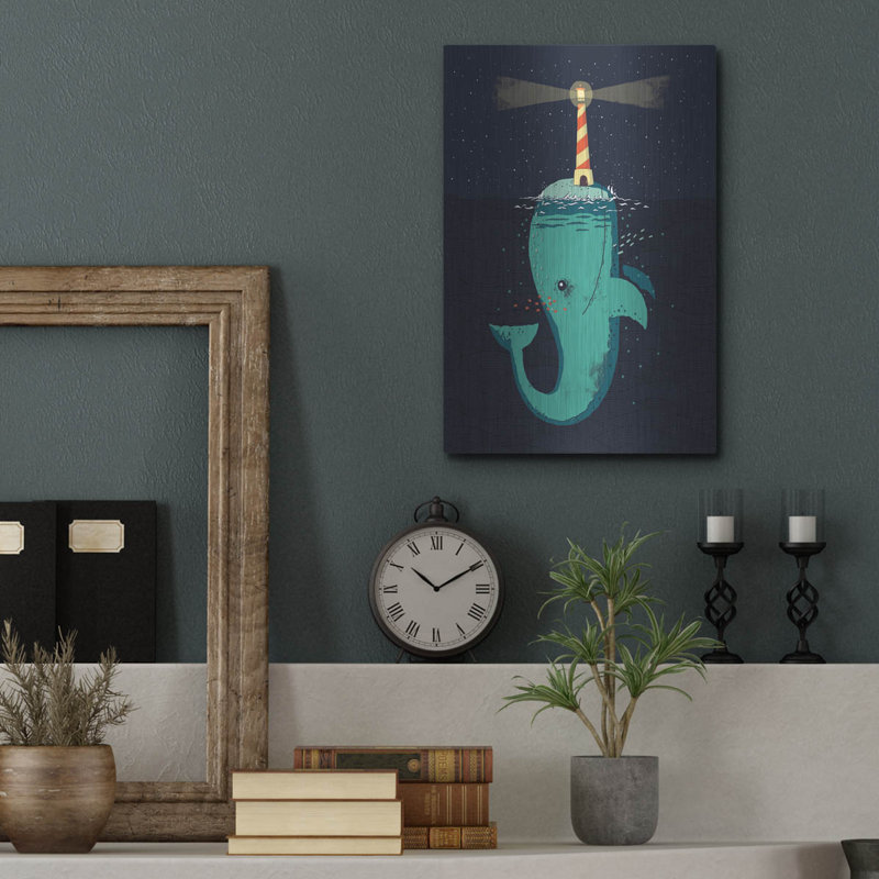 «King Of The Narwhals» par Michael Buxton, H 16 po x l 12 po