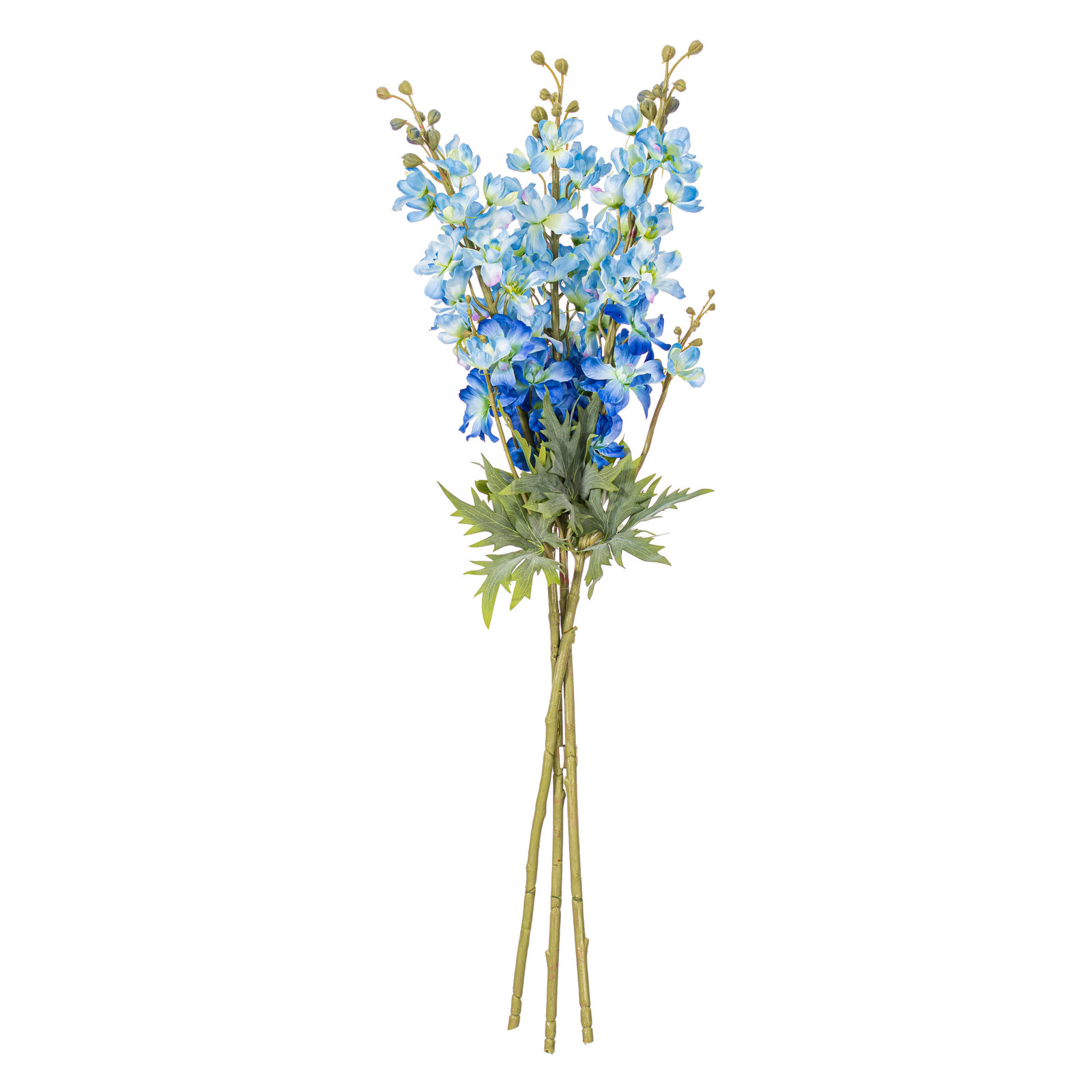 Faux Floral Stems, Blue 