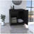 Dresser With 2-Door And Single Drawer, Black