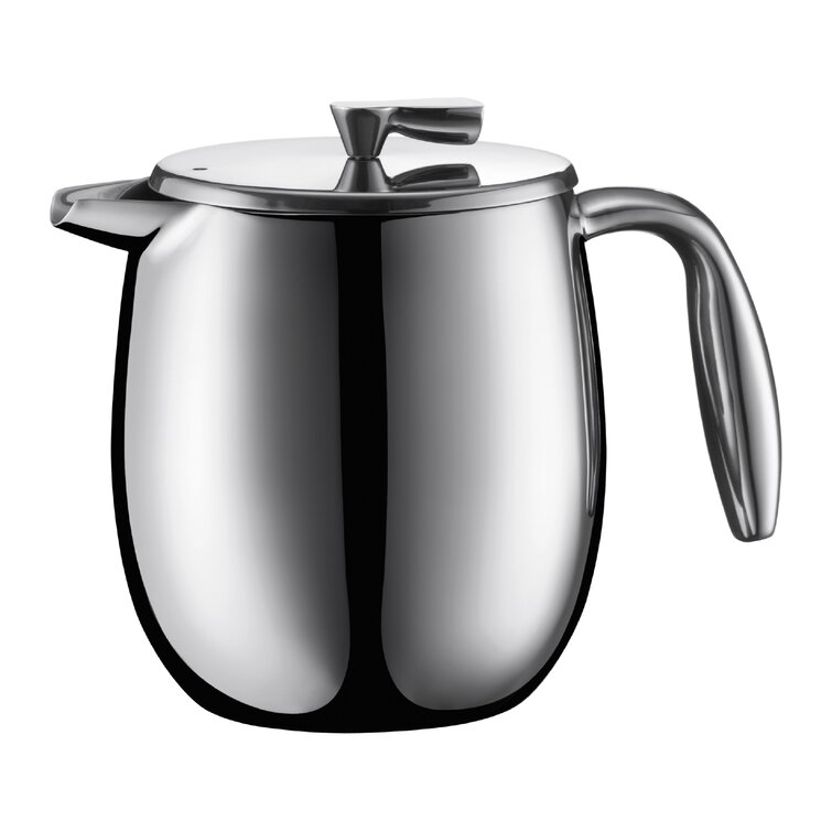 Cuisinox Double Walled Stainless Steel French Press with a
