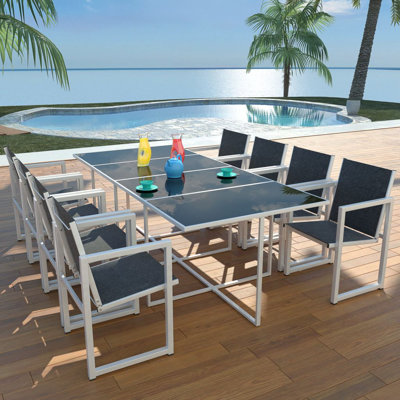 Stapleford 8 - Person Patio Dining Set with Rectangular Table