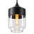 Stetson Modern 1 Light Black Pendant