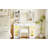 43.2" Vanity Desk With LED Mirror And Lights-871483617
