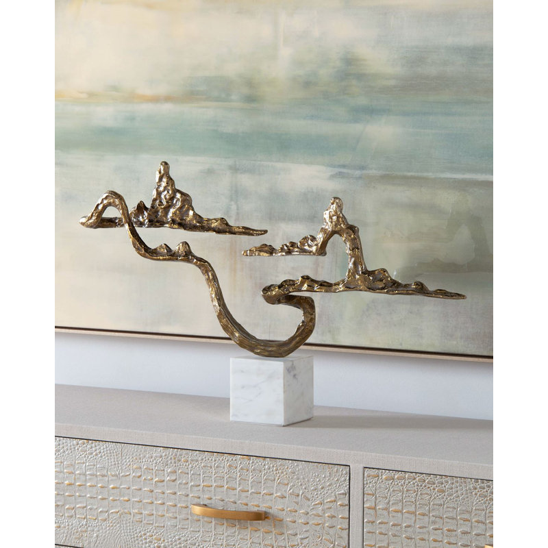 Floating Island In Brass