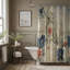 Antique Pages - Rideau de douche Premium-1880335668