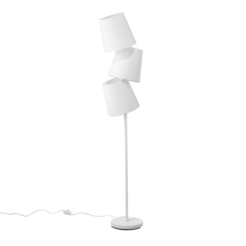 Aamna 163cm Novelty Floor Lamp, White