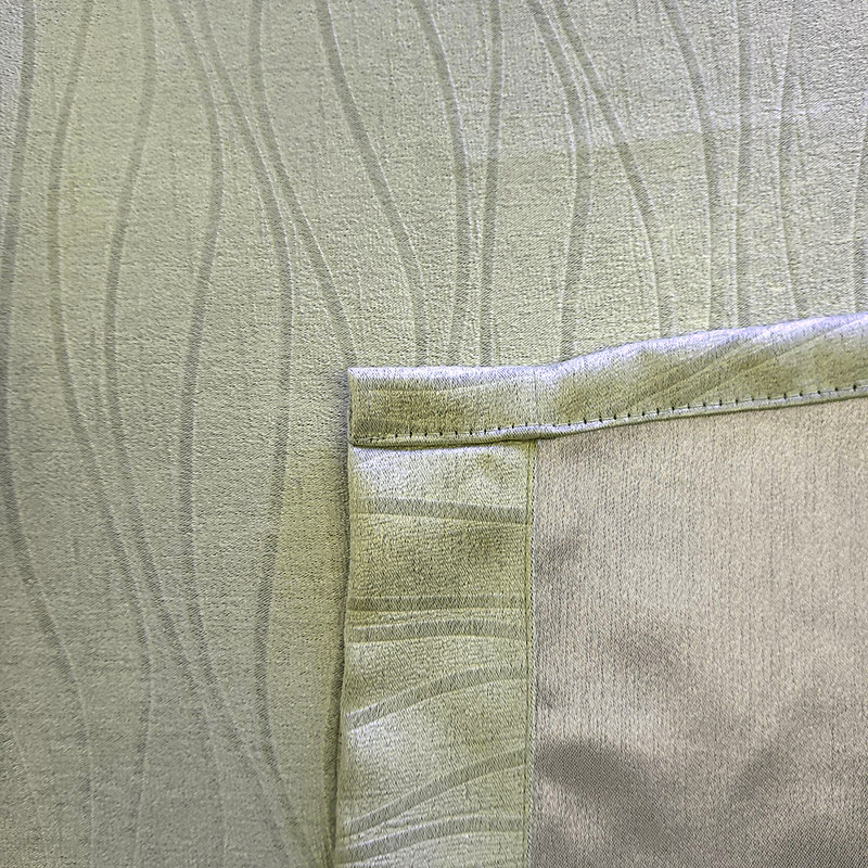 Room Darkening Curtain Pair, Green, 168cm Width x 183cm Drop