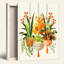 Ensemble d'une toile murale florale à suspendre-440668525
