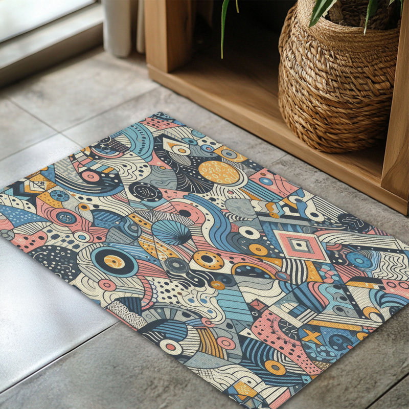 Tapis tressé Vibe Splash, Rectangulaire 3 pi x 5 pi