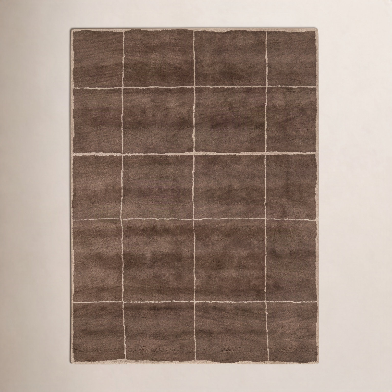 Merritt Hand-Tufted Geometric Wool Rug, Rectangle 7'9" x 9'9"