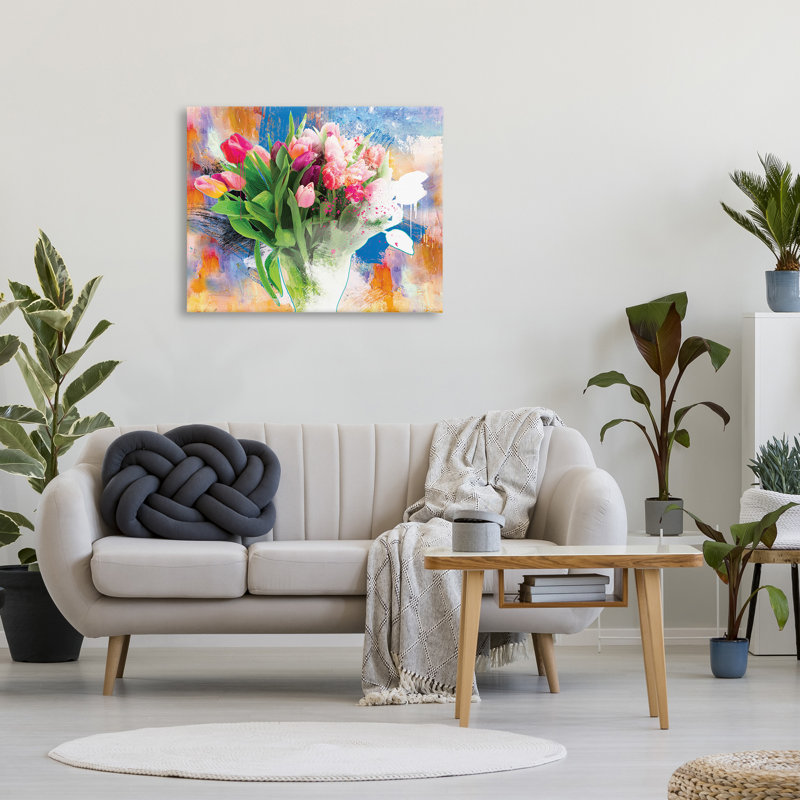"Urban Spring Bouquet" par Porter Hastings, H 30 po x l 40 po