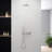 Thermostatic Complete Shower System with Rough in-Valve-94364470