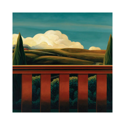 The Visitor by Ross Jones - Wrapped Canvas Print