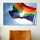 iCanvas LGBT Rainbow Flag Gay Pride Photographic Print on Canvas ...