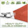 Colourtree Customize Right Triangle Sun Shade Sail