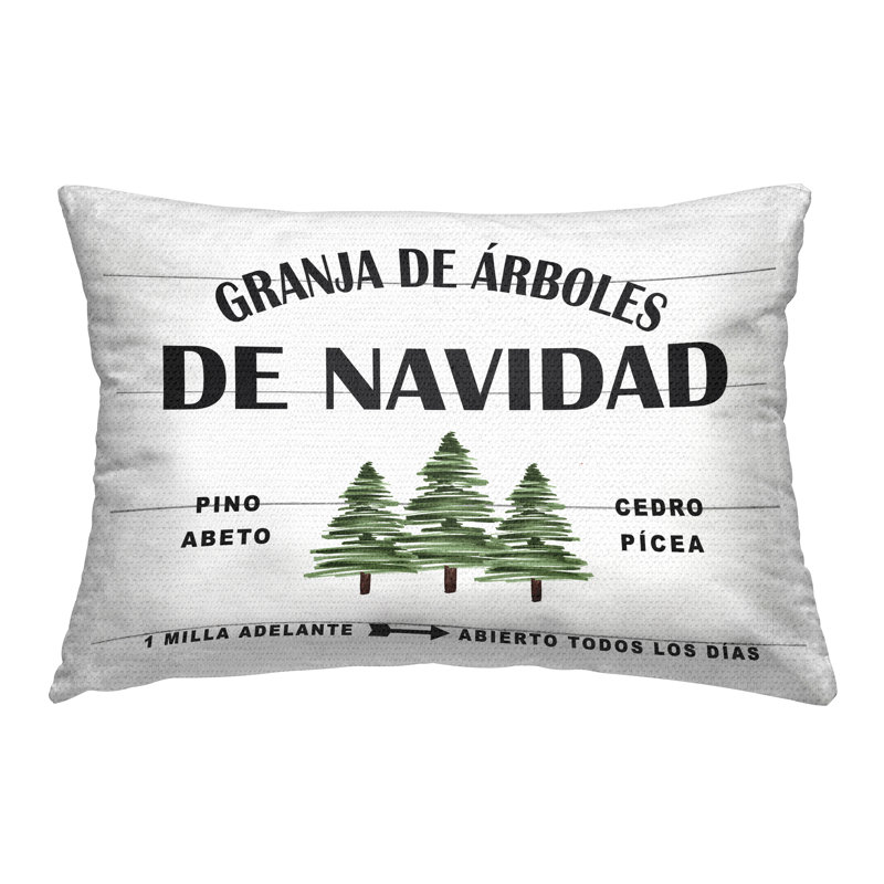 Coussin d'extérieur Arboles De Navidad