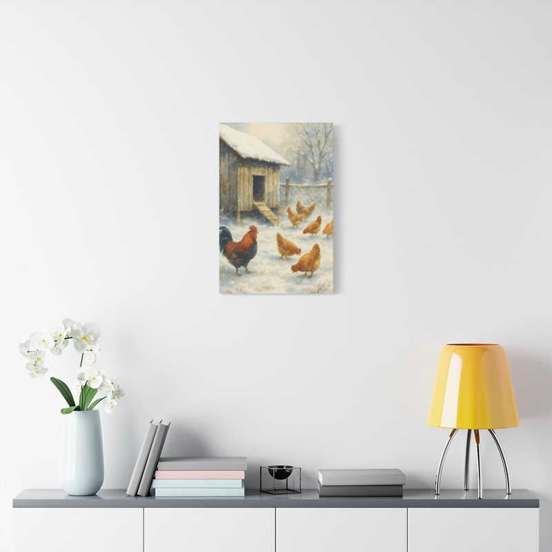 Aaroon Single Picture Frame Print on Canvas, 60.96 cm H x 40.64 cm W
