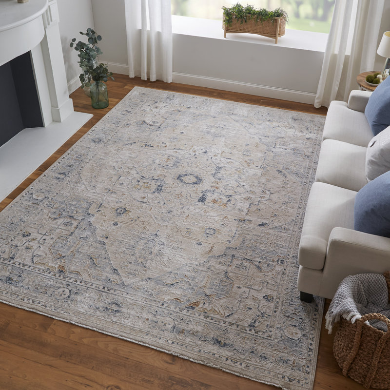 Maximiano Oriental Indoor Rug, Rectangle 5' x 7'6"