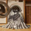 Tapis chic et luxueux lavable à la machine Cilegon Angelic Warrior Sword-193731986