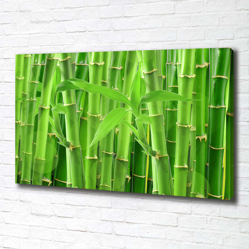 Bamboos - Wrapped Canvas Print