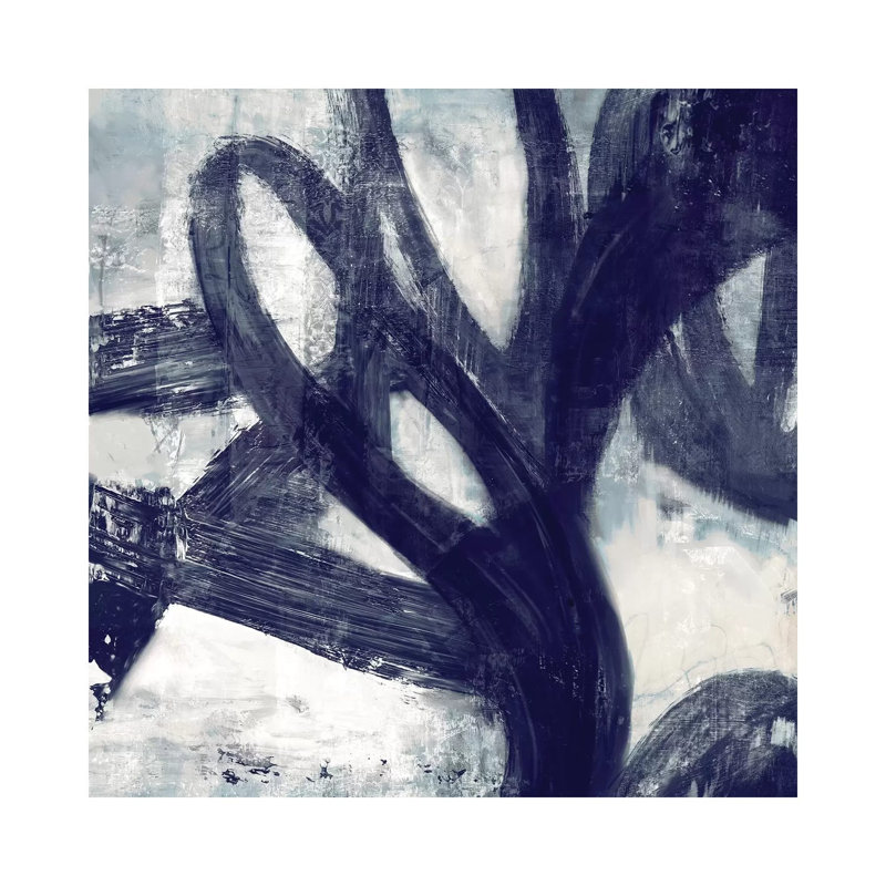 Two Rings by PI Galerie - Wrapped Canvas Painting, 31cm H x 31cm W