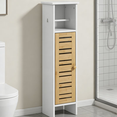 Free Standing Toilet Paper Holder, Bathroom Cabinet