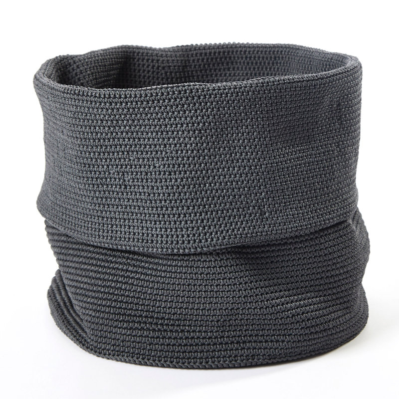 Panier à linge à vêtements roll tissé, gris