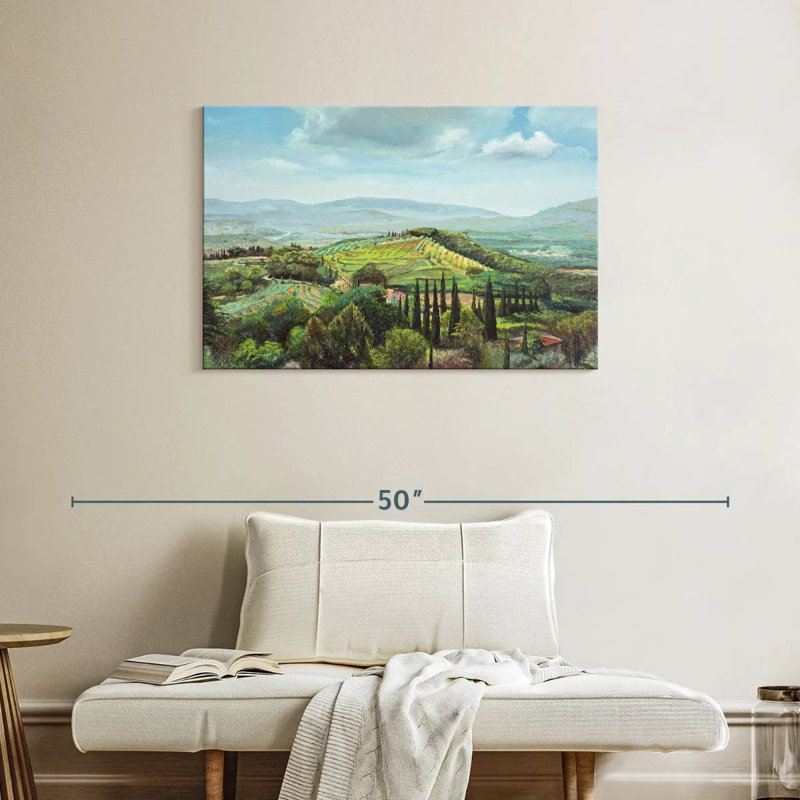 Alvord Rolling Hills Pistoia Toscane, H 24 po x l 36 po
