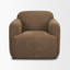Saga Textured Fabric Upholstered Chair-1604825707