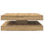 Coffee Table 360-Degree Rotatable 90X90x34.5 Cm-807142774