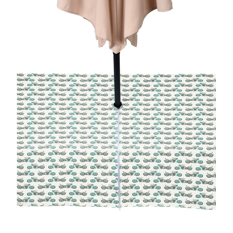 Ehren Geometric Tablecloth, 84" x 60"