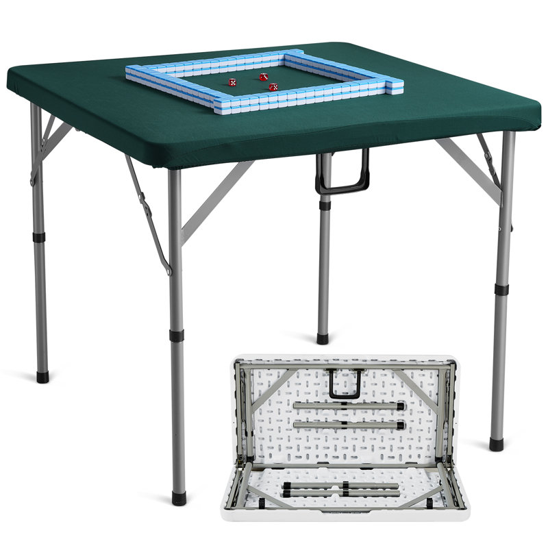 Table de poker pliable 4 joueurs Stellweilan Tessberg