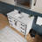 Ziva 48 in W x 22 in D White Single Bath Vanity and White Top-50513851-113206117