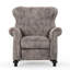 Fauteuil inclinable avec accoudoirs roulés