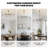 Orbelle 59" 6-light Dimmable Sputnik Bubble Glass Chandelier For Dining Room