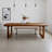 Modern Rustic Solid Wood Rectangular Dining Table Set-1407031223-1407031220