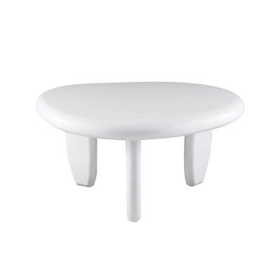 Wylie High Gloss End Table with Durable MDF Construction and Modern Aesthetic for Stylish Living Spaces