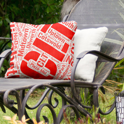 Coussin décoratif intérieur/extérieur charlotte