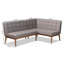 Banc en similicuir Fye-1968288971